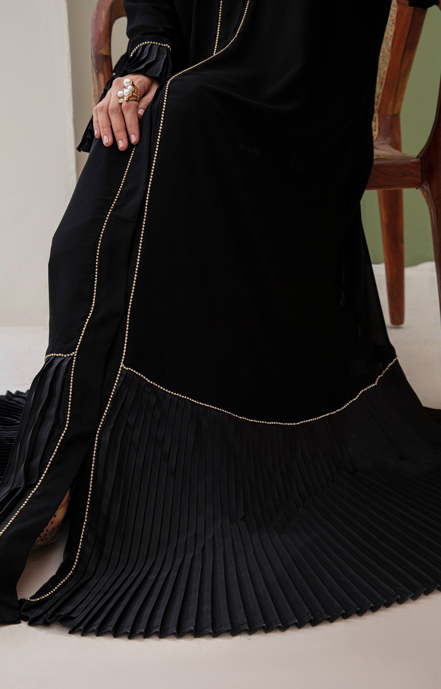 ELMIRA FRONT OPEN ABAYA