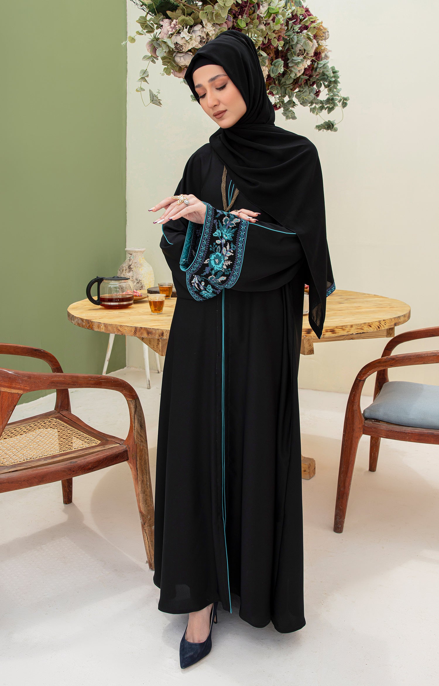 EMILIA EMBRIODERED ABAYA