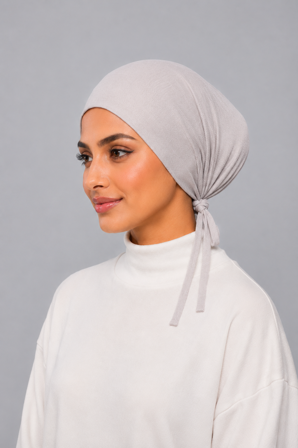 Classic Jersey Underscarf - Ashen