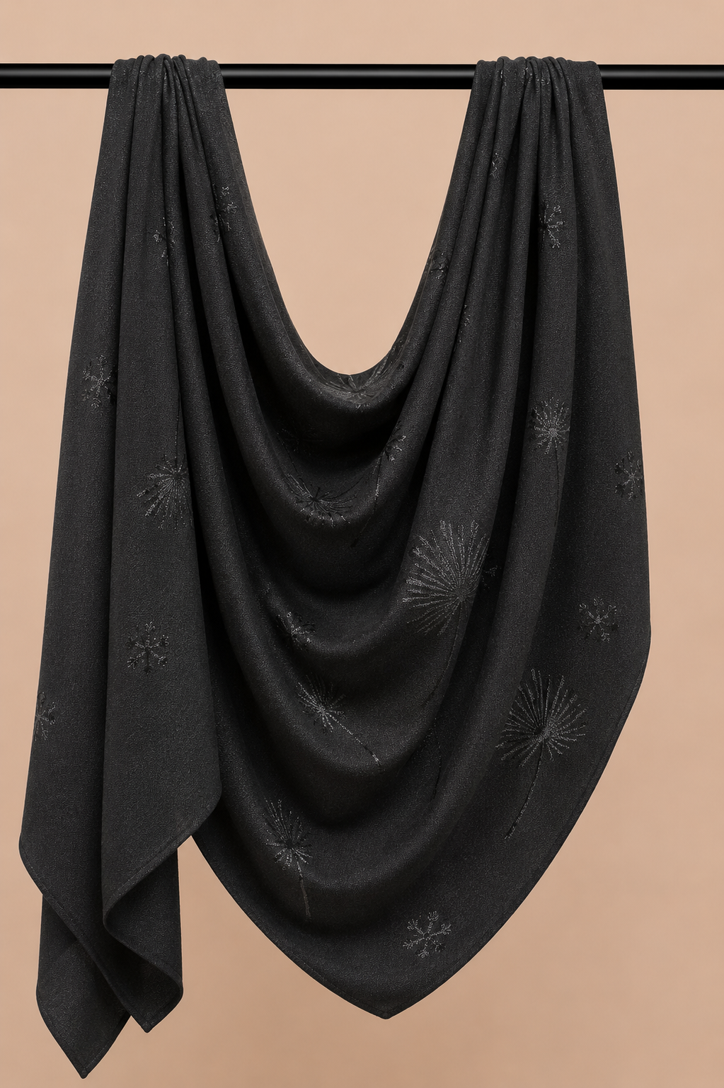 Premium Jersey Hijab - Black