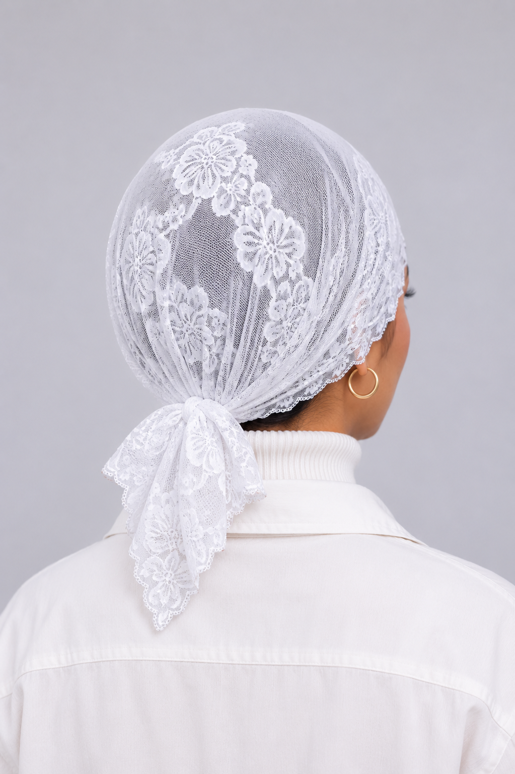 Net Underscarf - Blush