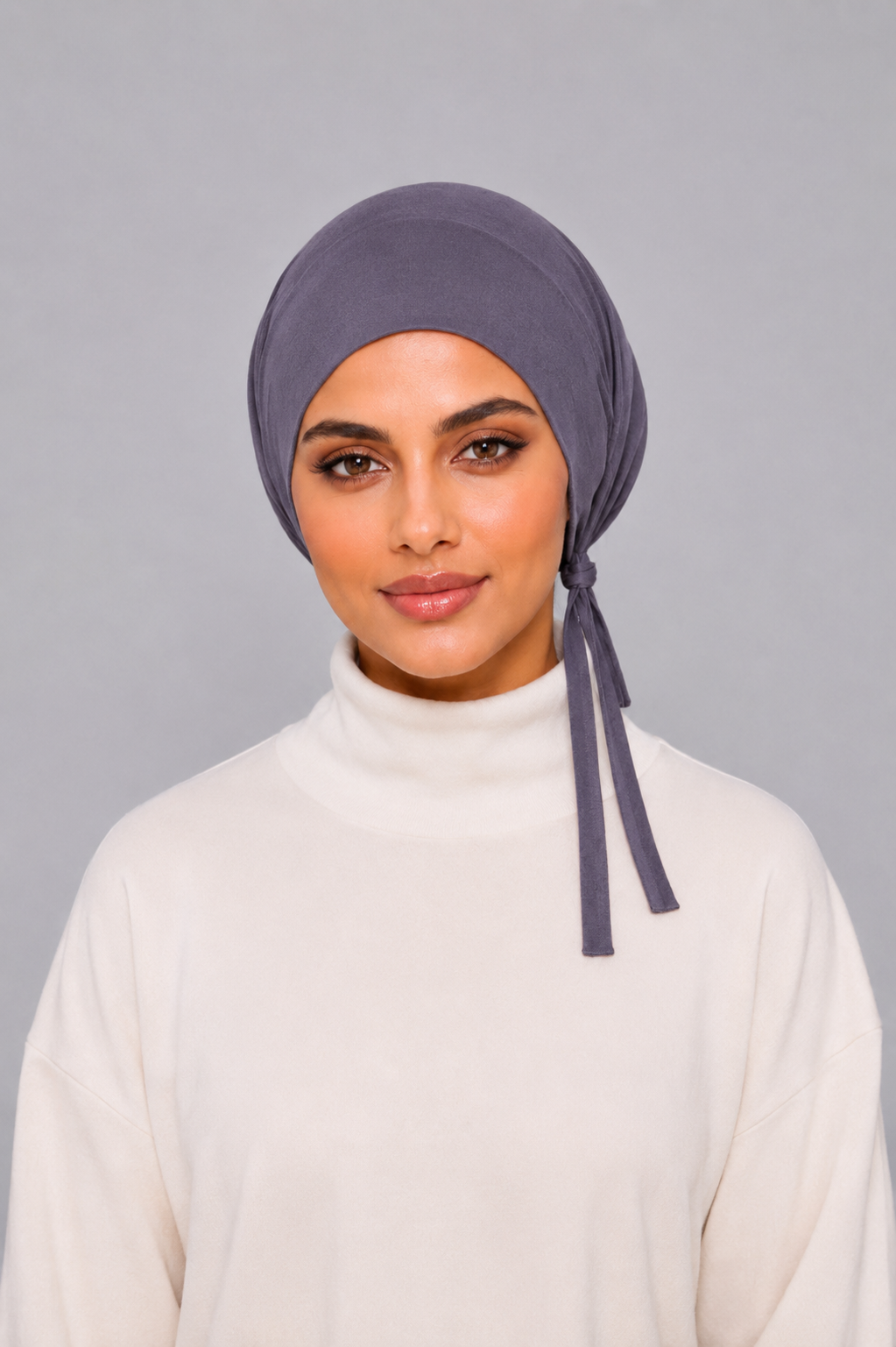 Classic Jersey Underscarf - Violet