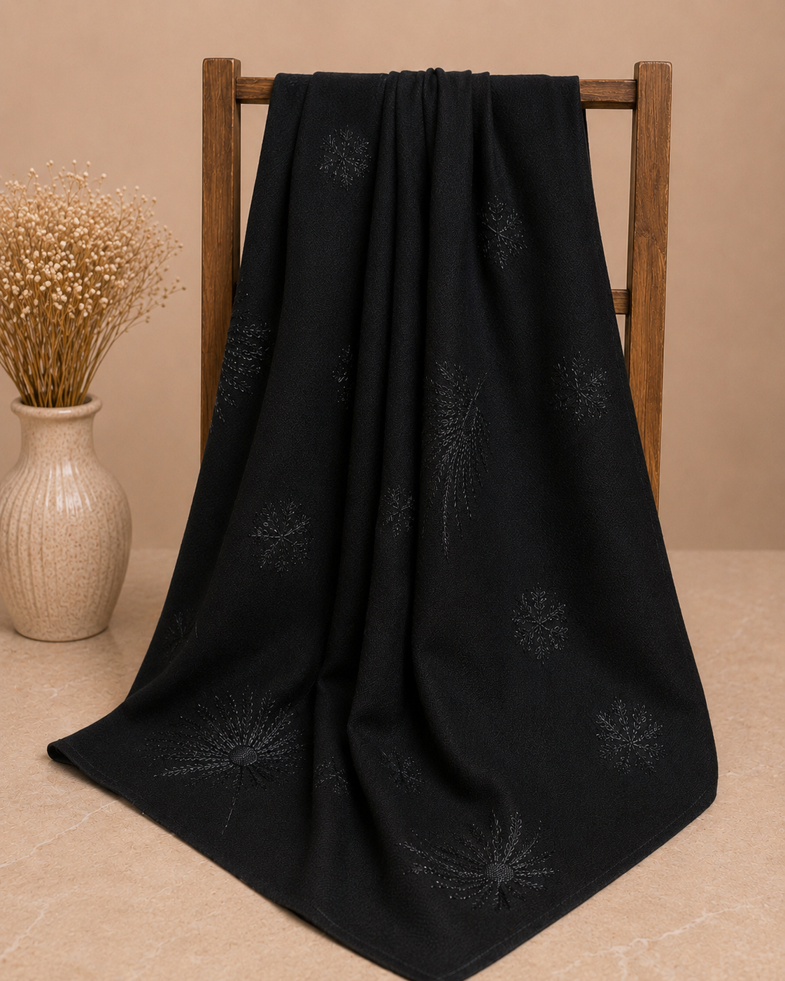 Premium Jersey Hijab - Black