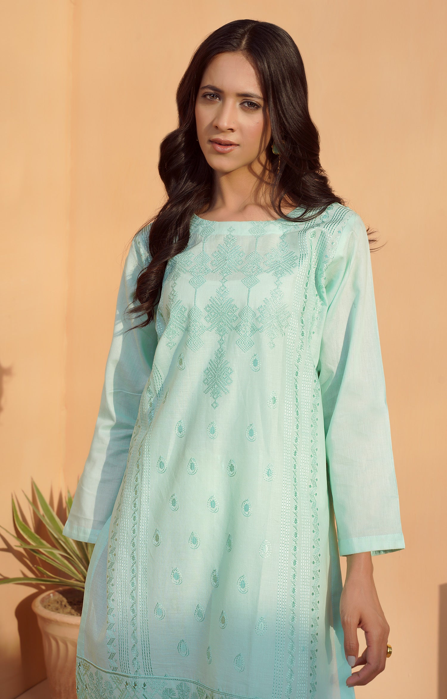 SEA MYSTERY - EMBROIDERED SHIRT