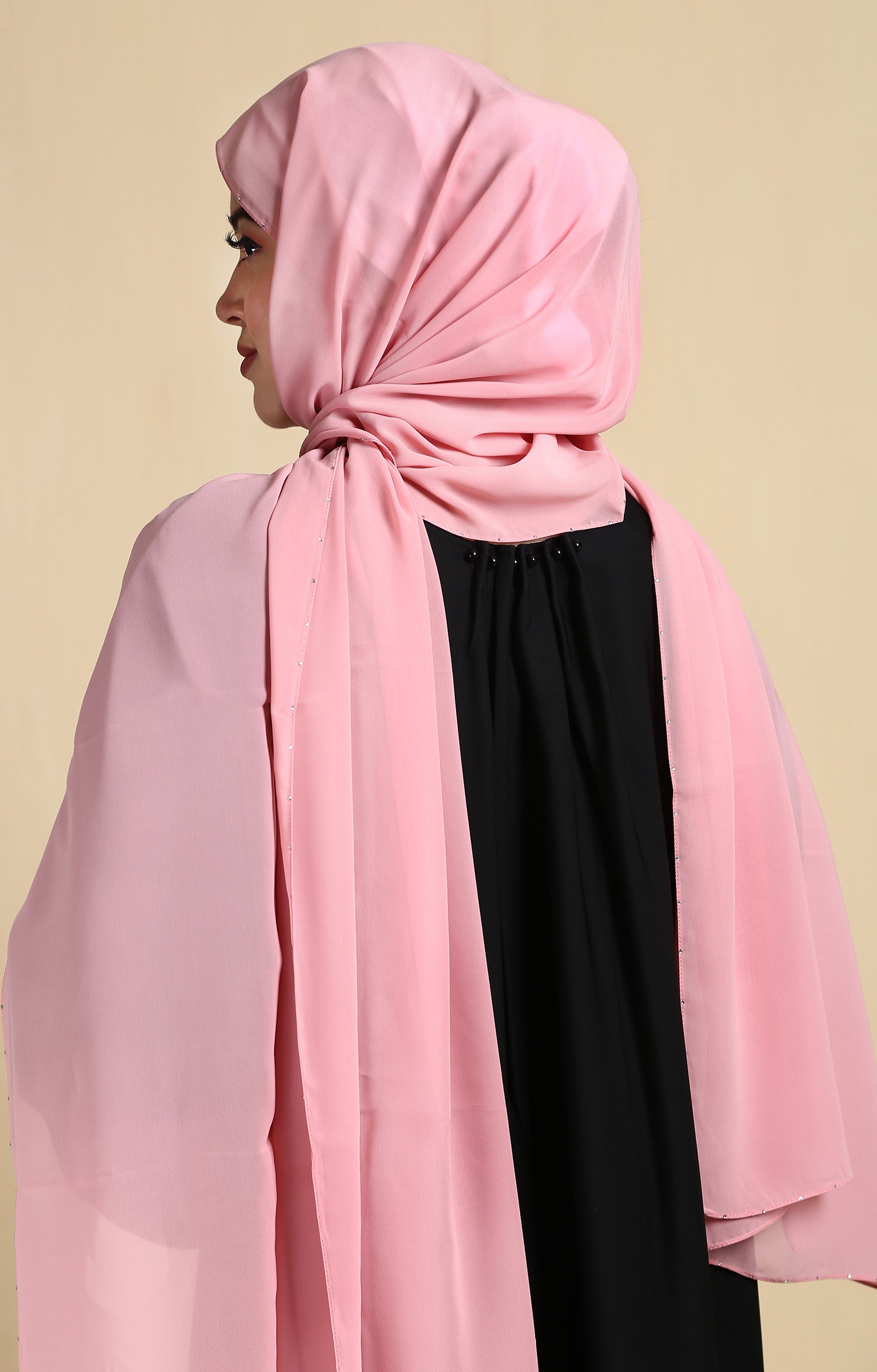 Black Swallow Abaya