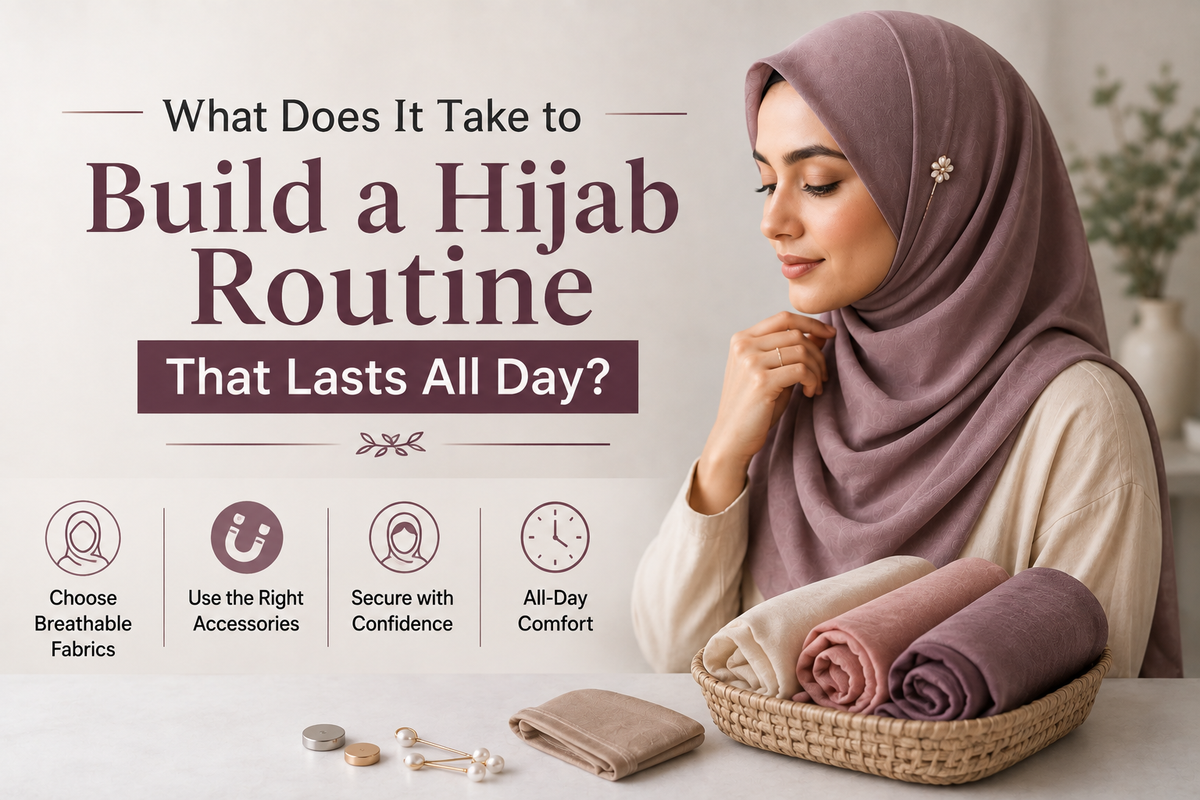 What Does It Take to Build a Hijab Routine That Lasts All Day?