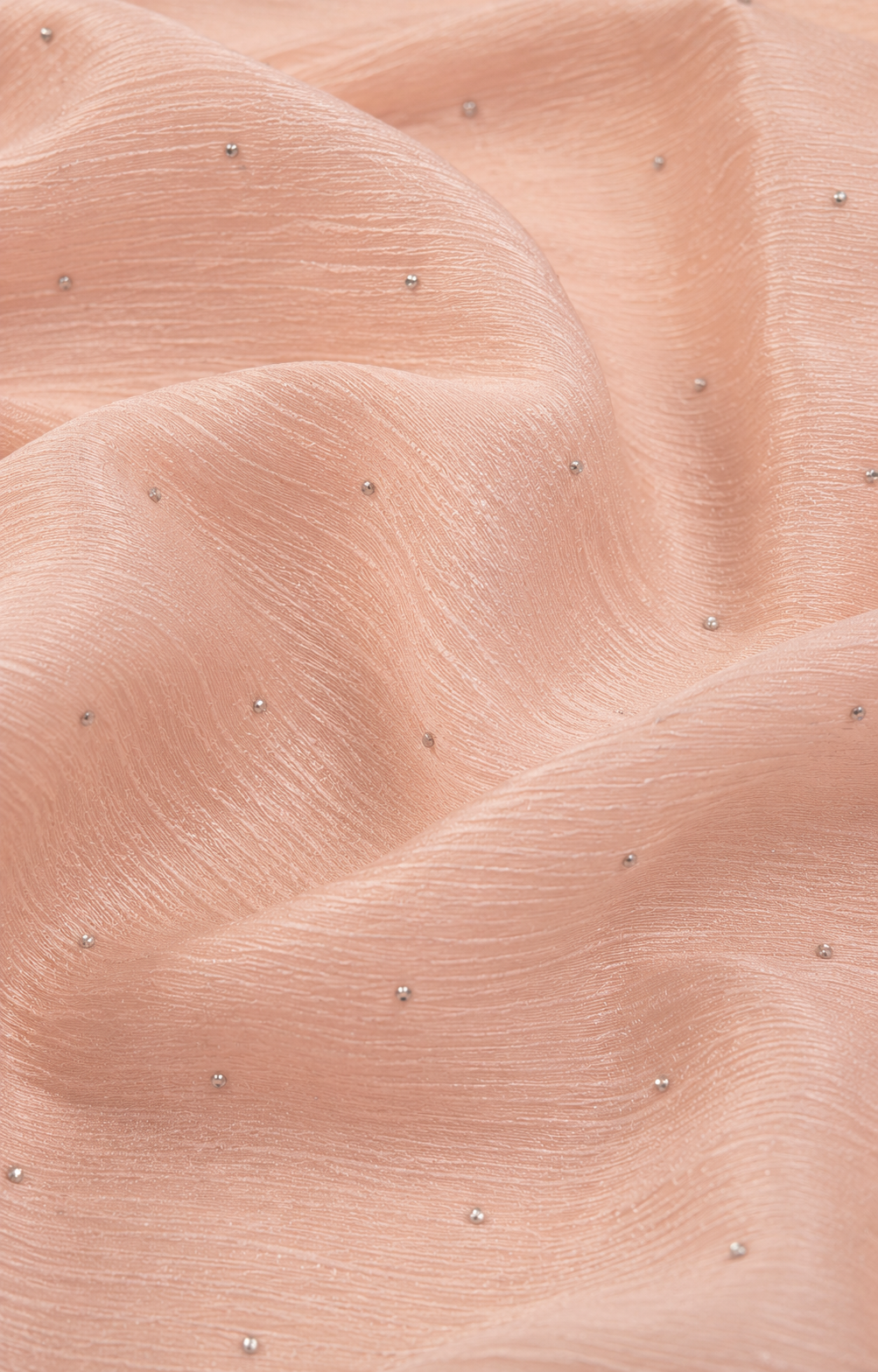 Crinkle Hijab - Peach
