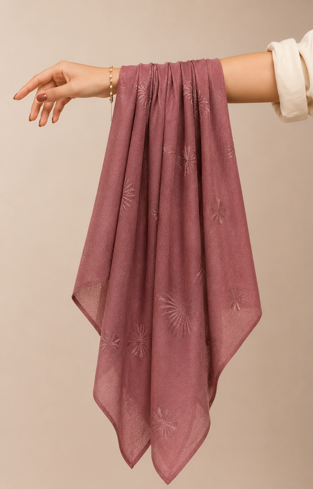 Premium Jersey Hijab - Mauve