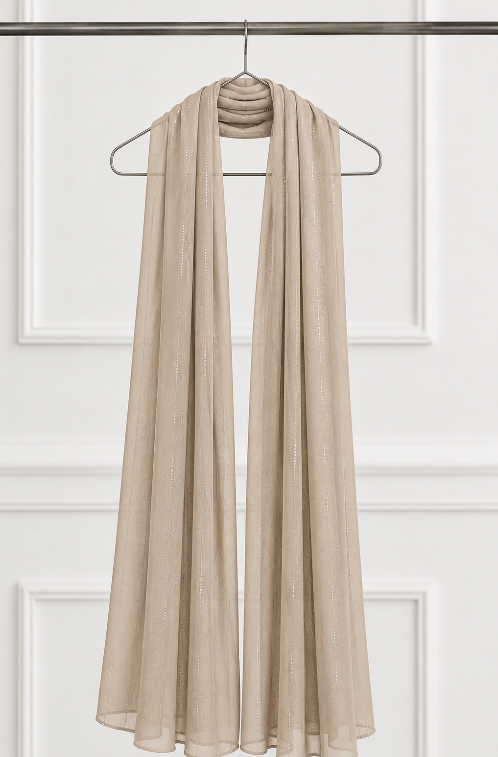 Georgette Fawn Scarf