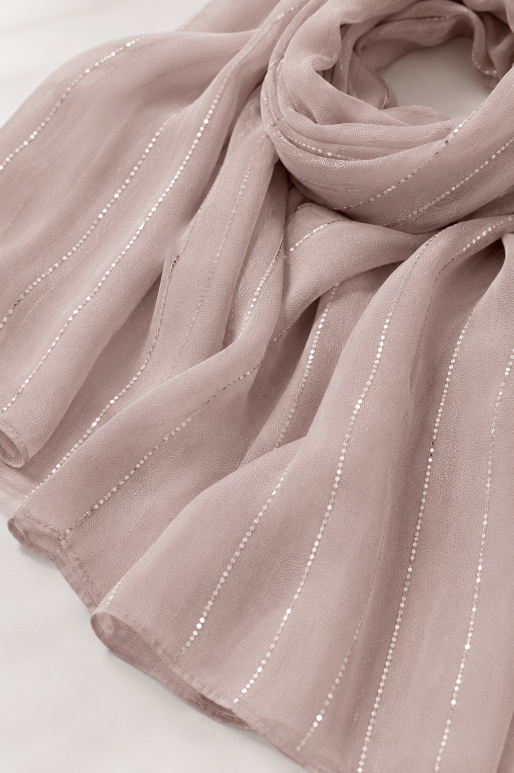 Georgette Blush Scarf