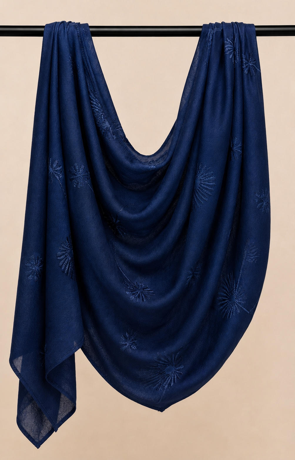 Premium Jersey Hijab - Navy Blue