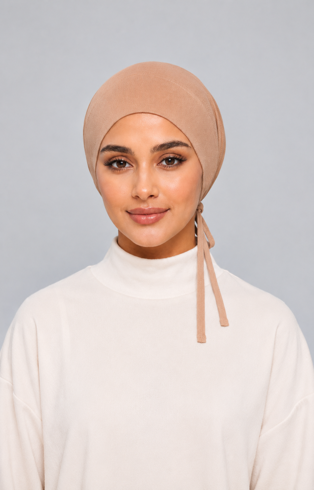 Classic Jersey Underscarf - Beige