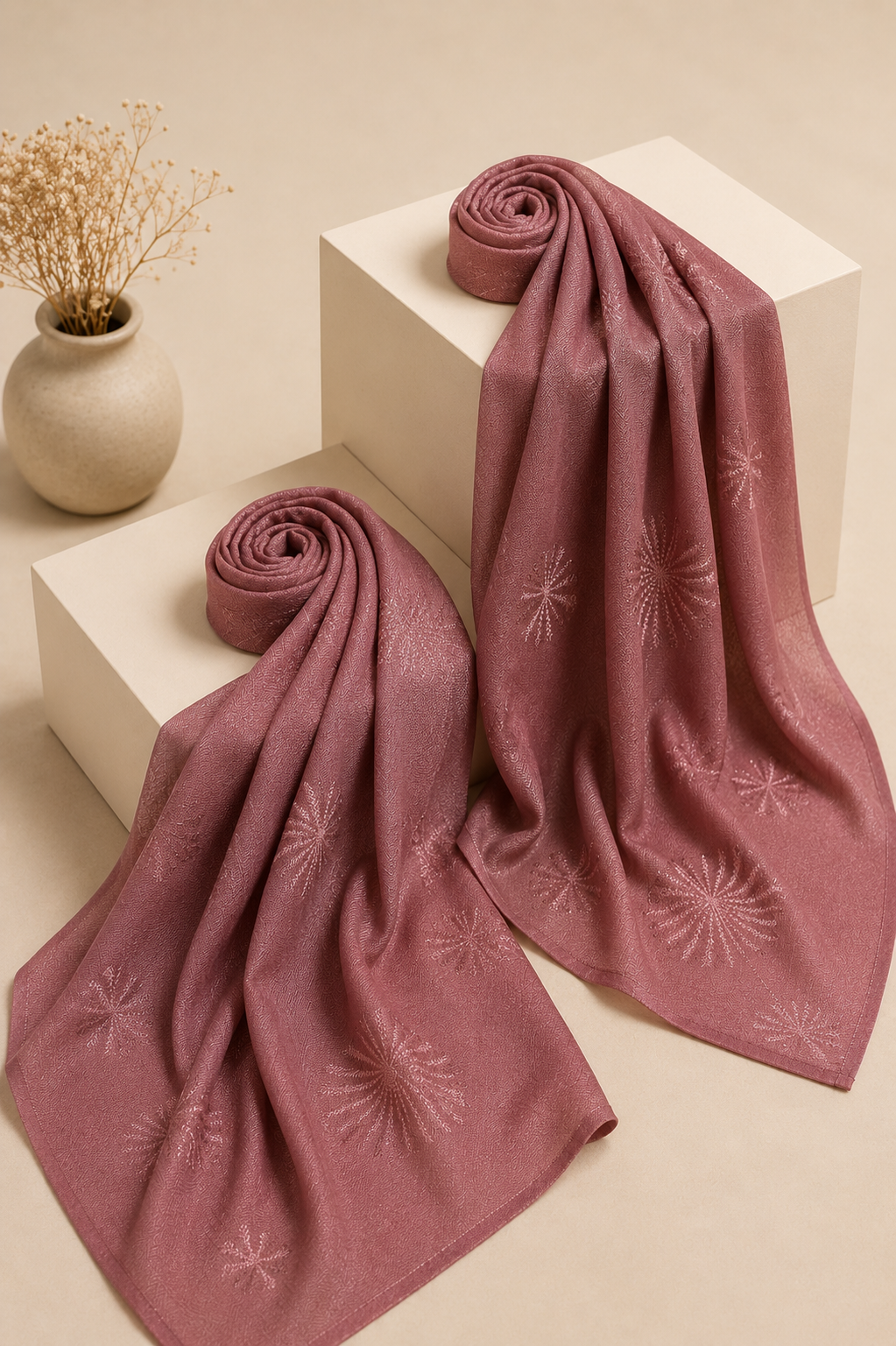 Premium Jersey Hijab - Mauve