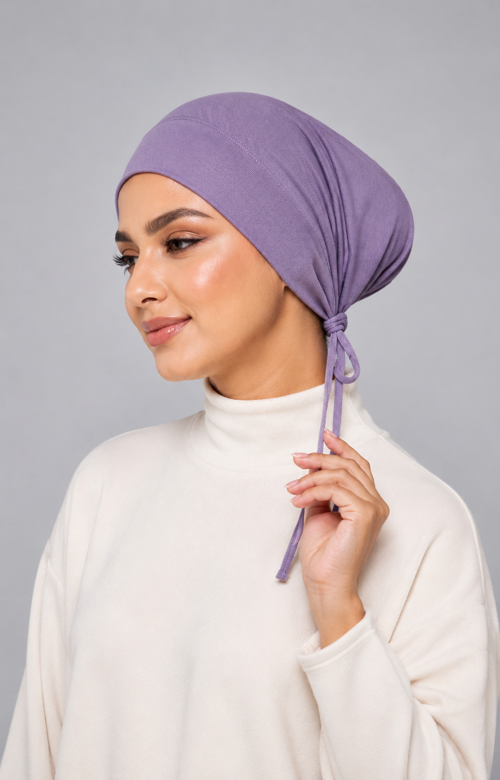 Classic Jersey Underscarf - Lavender