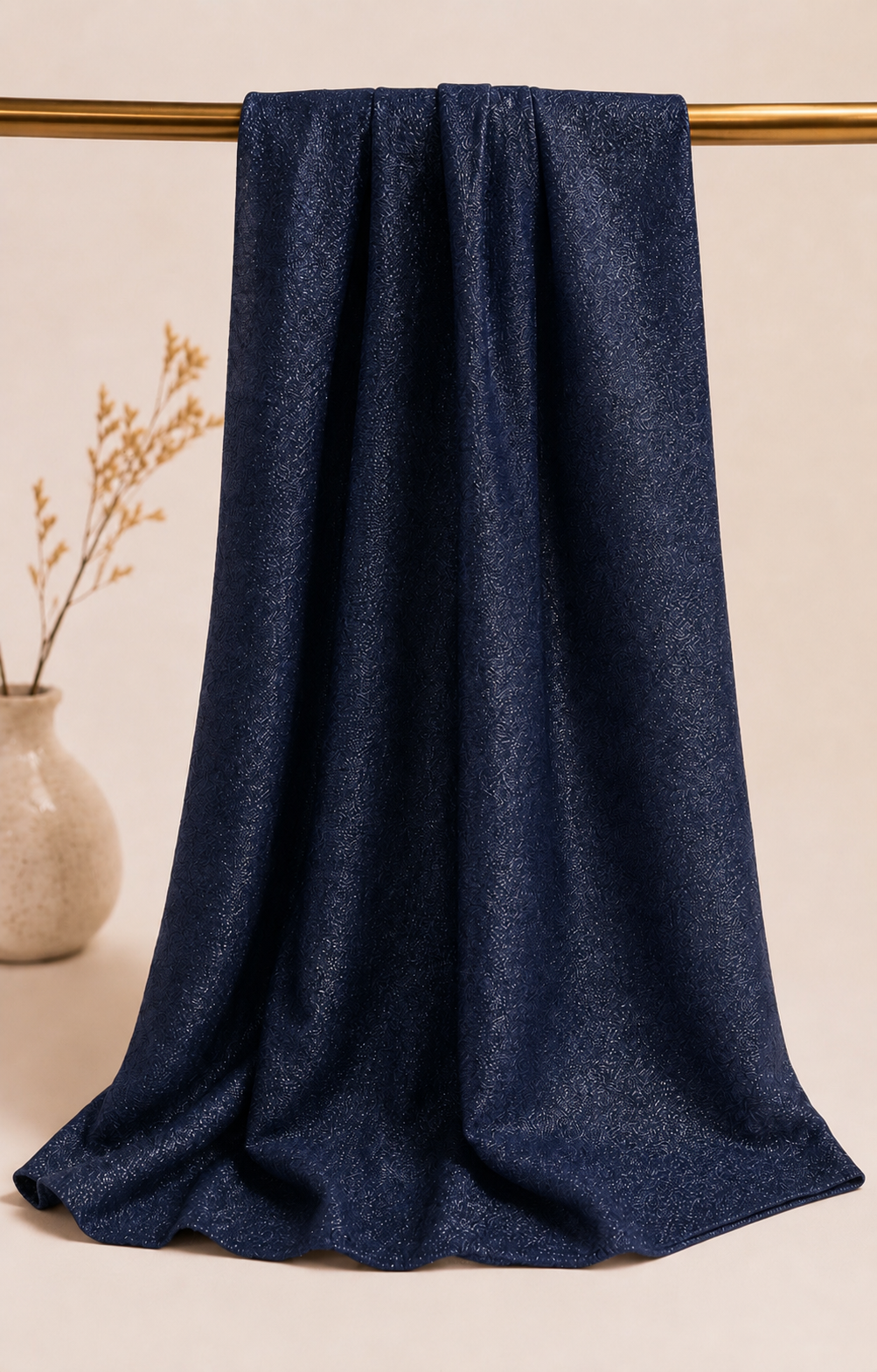 Moon Light Hijab - Dark Blue