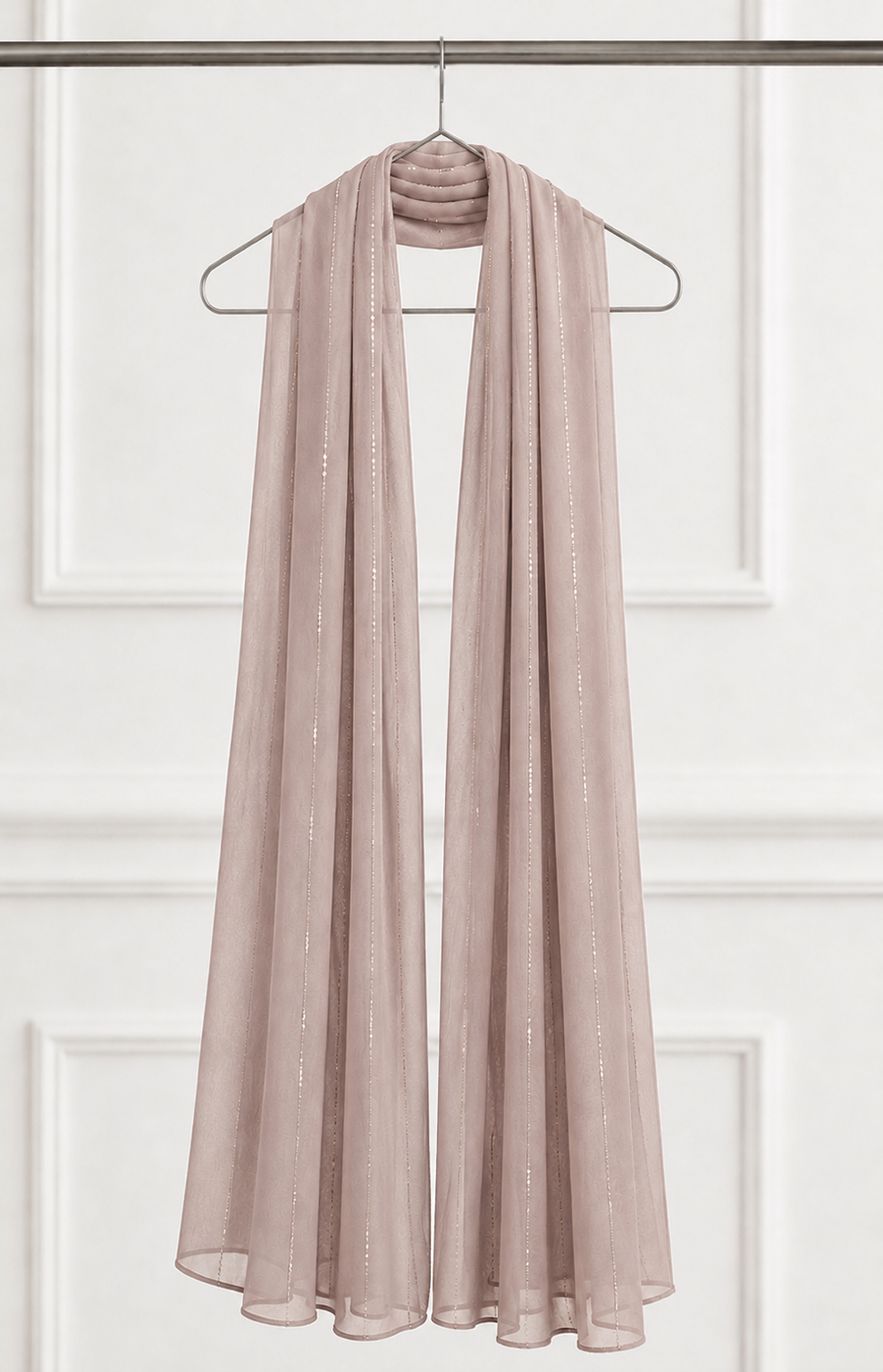 Georgette Blush Scarf
