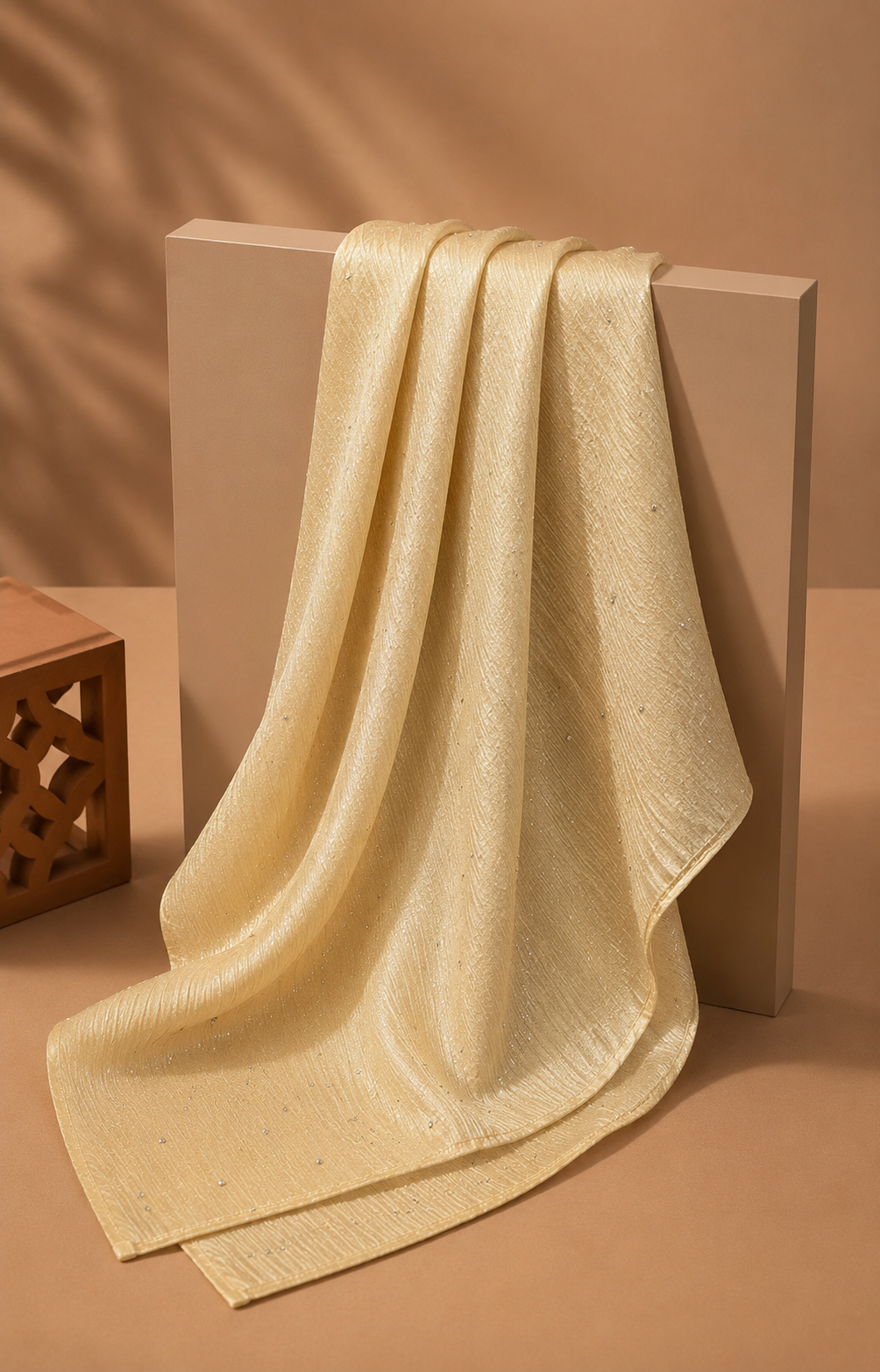 Crinkle Hijab - Lemon