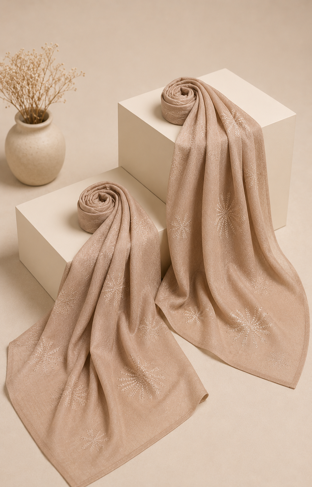 Premium Jersey Hijab - Light Brown