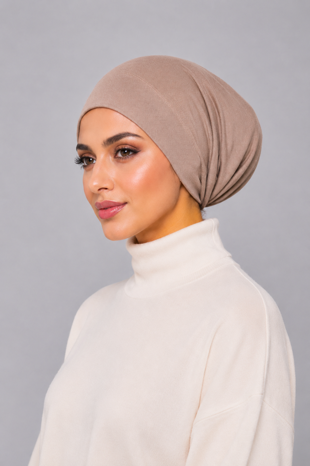 Classic Jersey Underscarf - Sand