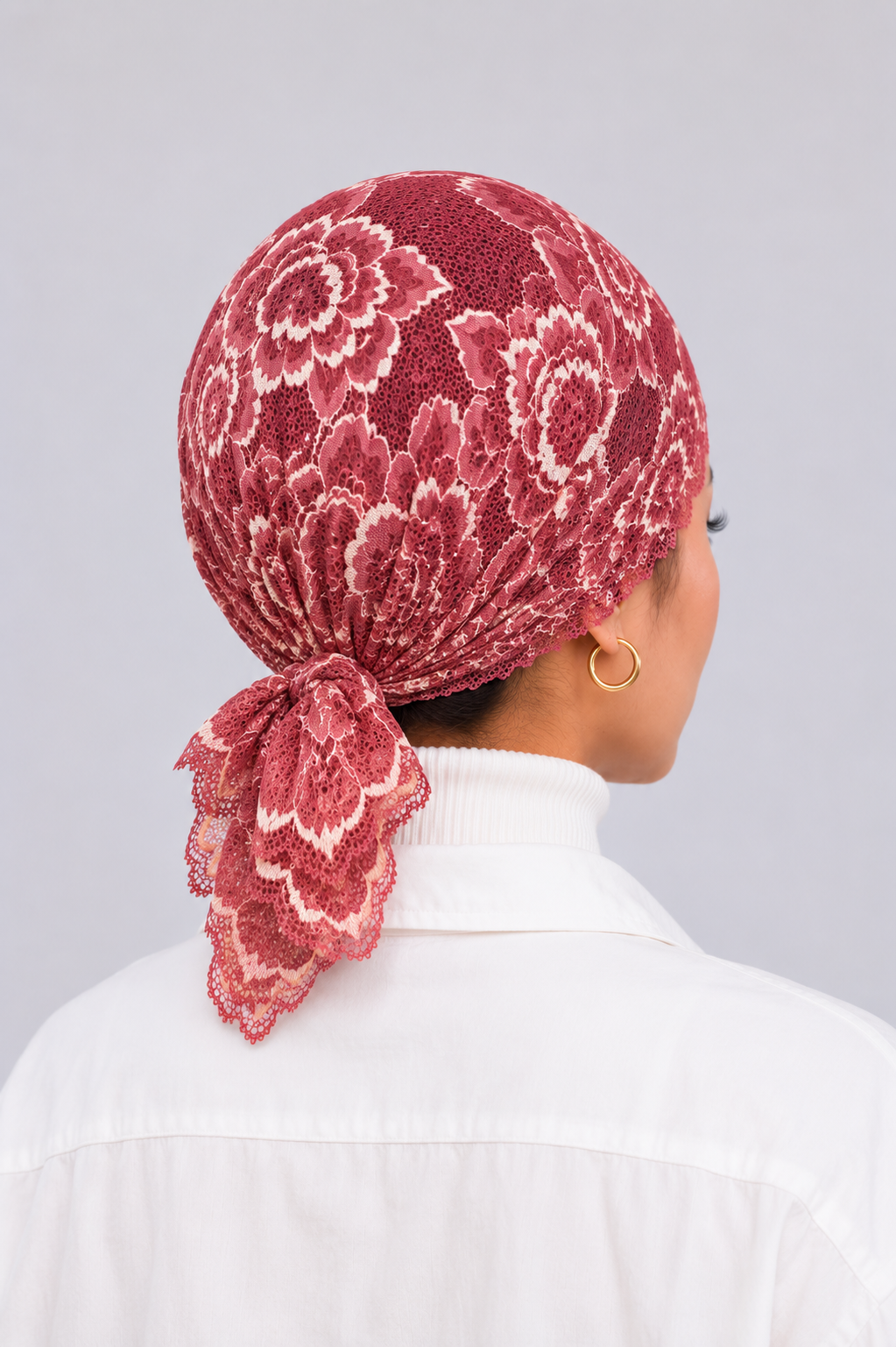 Net Underscarf - Claret