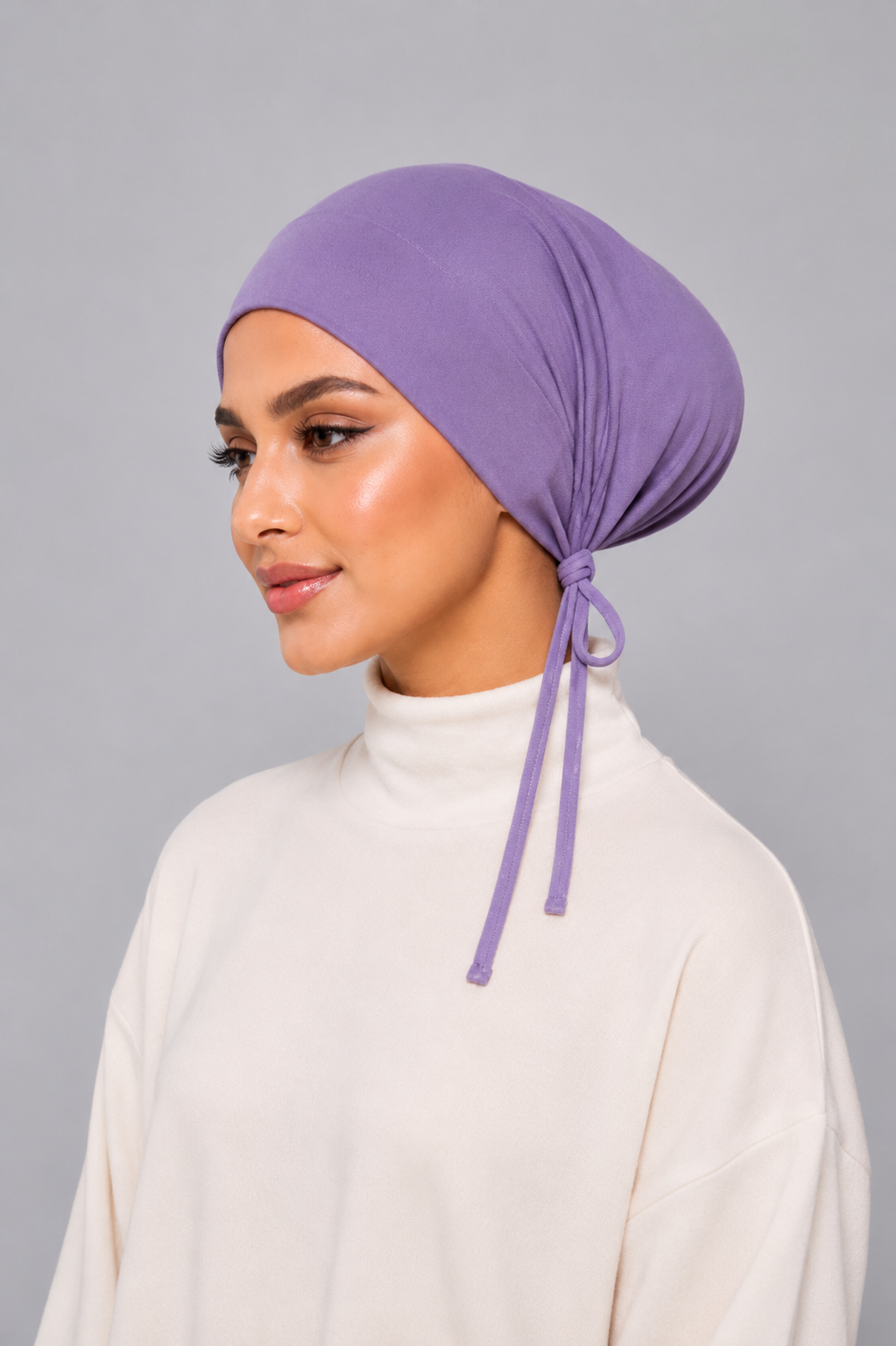 Classic Jersey Underscarf - Lavender