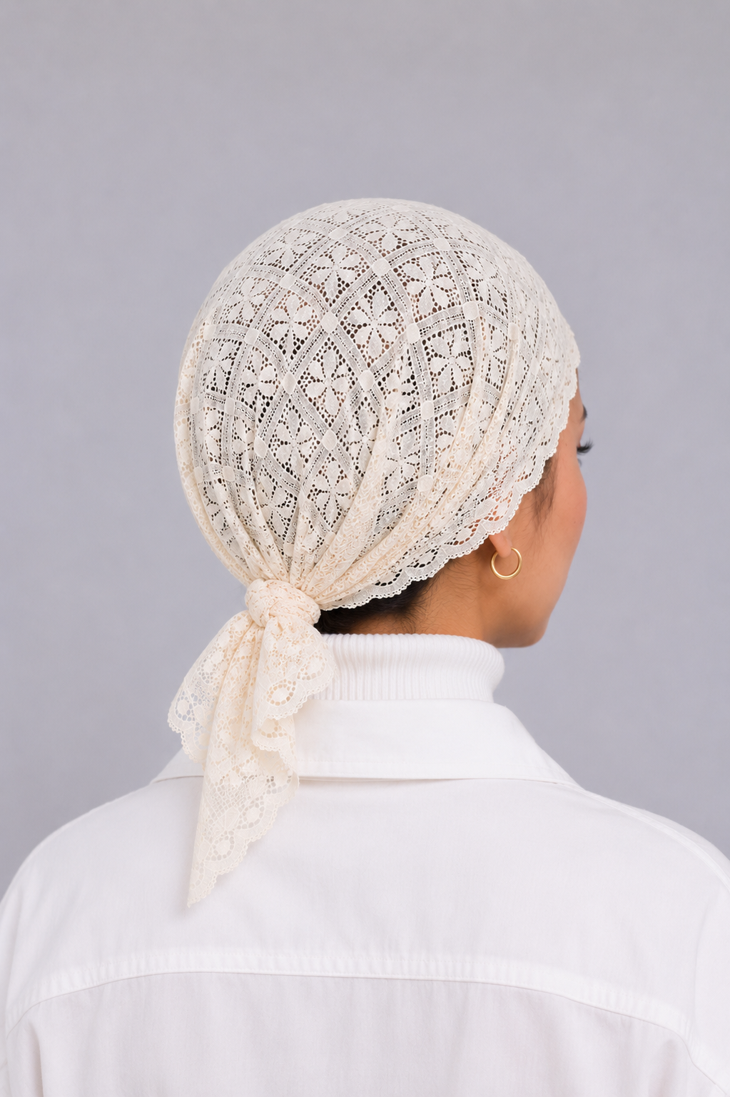 Net Underscarf - Ivory
