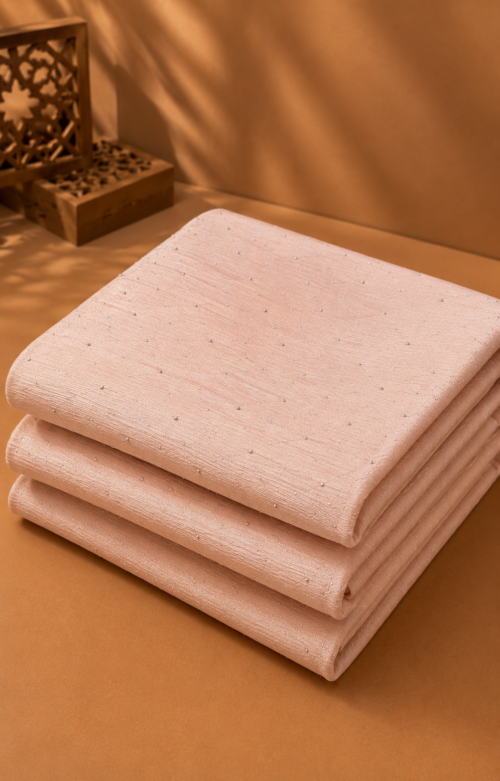 Crinkle Hijab - Peach