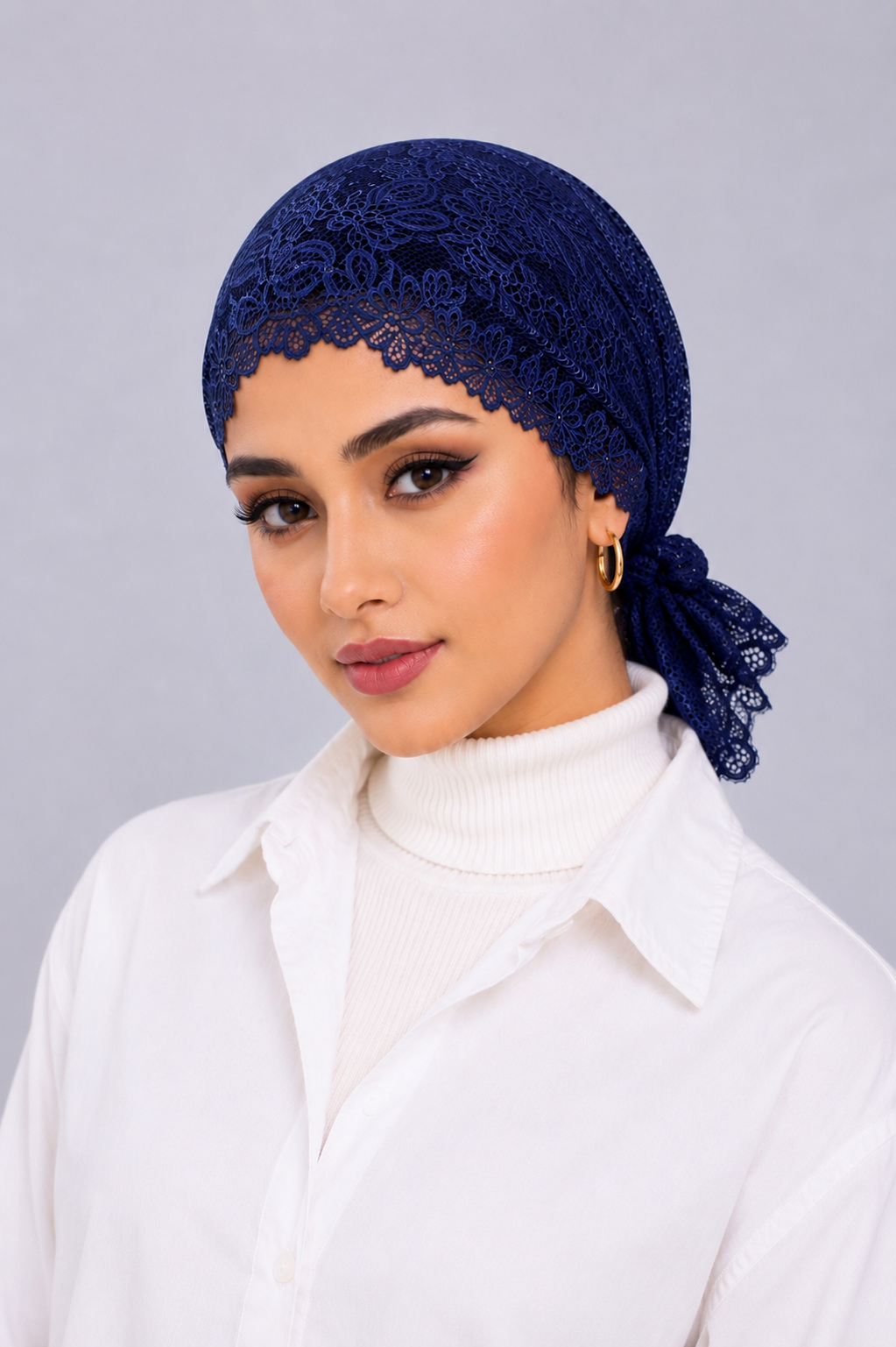 Net Underscarf - Navy
